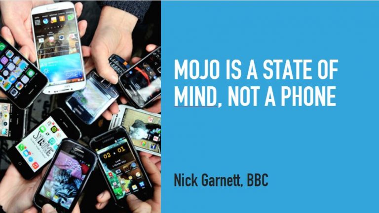 Is Mobile Journalism dead? A letter to Nick Garnett